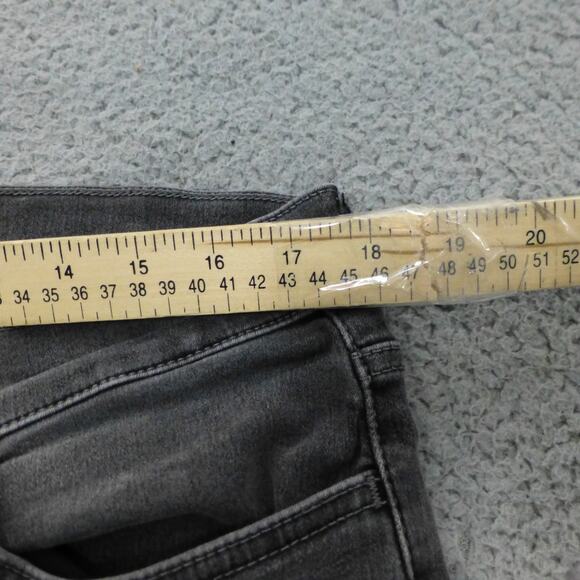 Hudson Jeans Mens 36x31 Gray Ace Skinny Stretch Denim Pockets - Picture 7 of 12